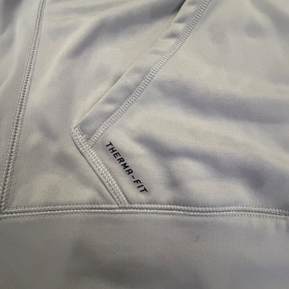 Nike Oklahoma Sooners Therma-FIT Full Zip Hoodie Mens XL Grey OU 27897X-OK4 - Picture 7 of 9